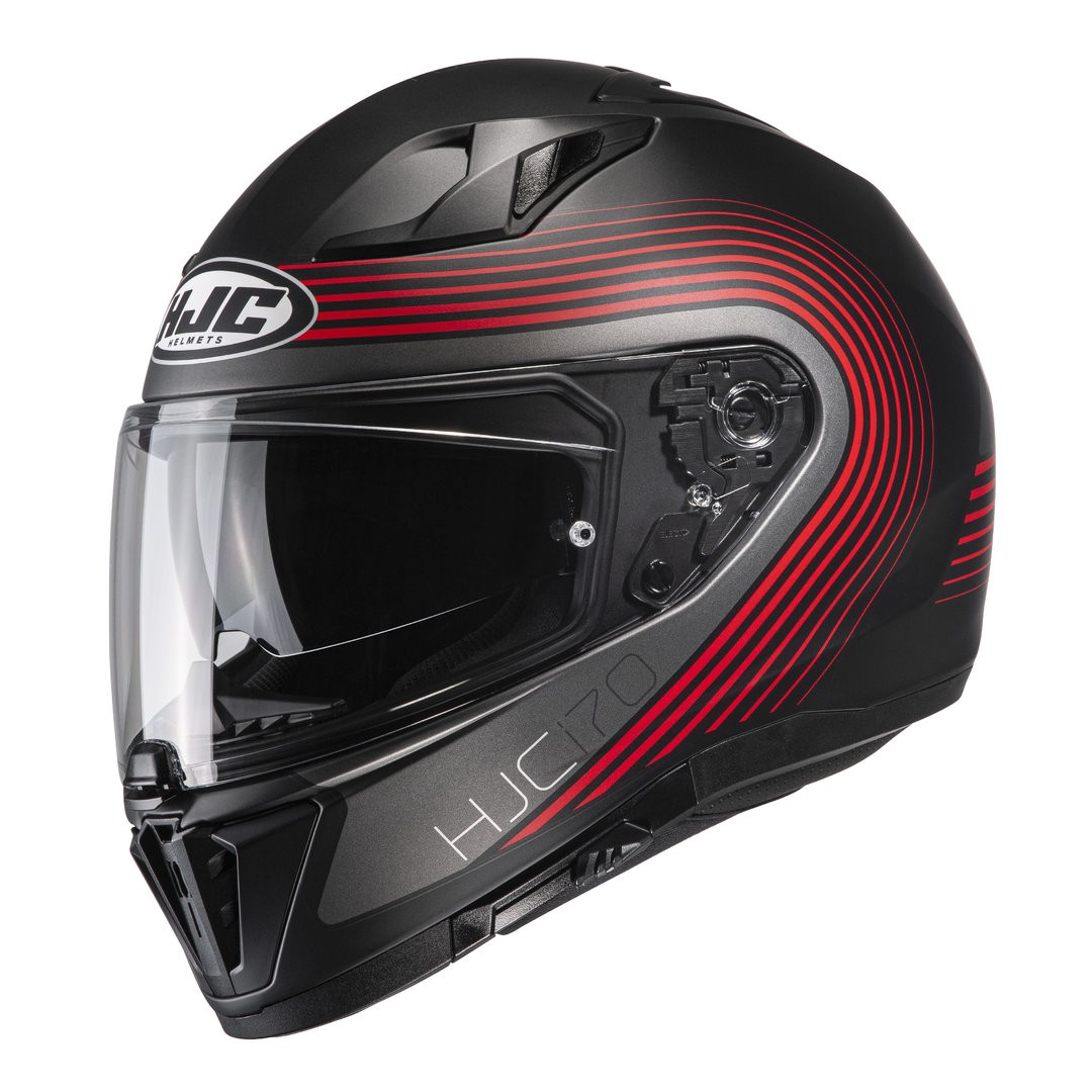 Casco integrale moto Hjc I70 Surf MC1 rosso helmet casque