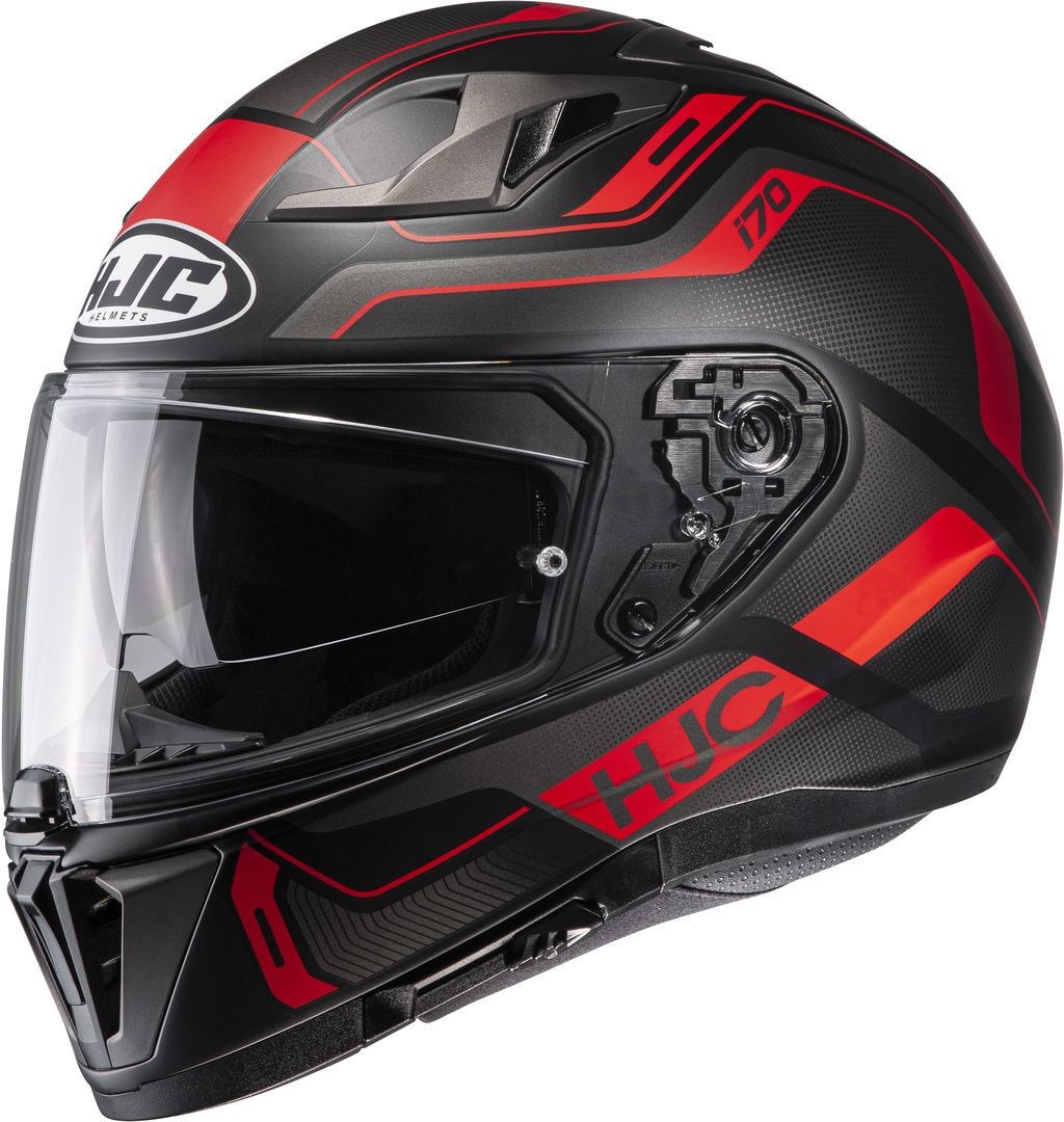 Casco integrale moto Hjc I70 Lonex MC1 rosso helmet casque