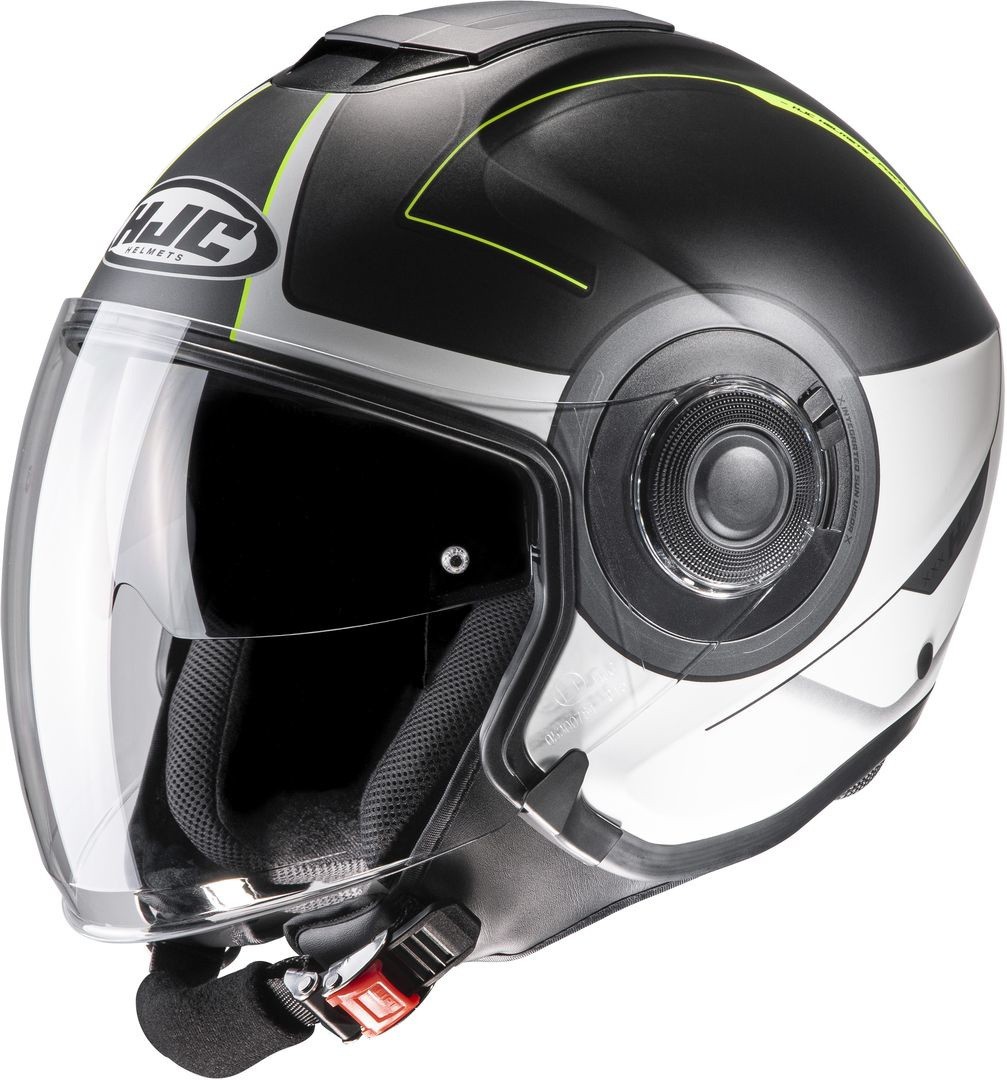 Casco jet Hjc i40 Panadi giallo yellow MC3 Helmet casque