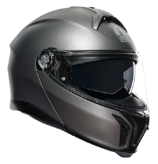 Casco Agv TourModular Luna grigio opaco grey matt flip up helmet casque