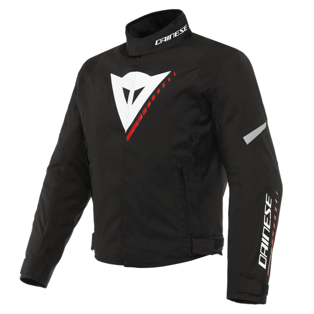 Giacca Dainese Veloce Dry black white lava red jacket