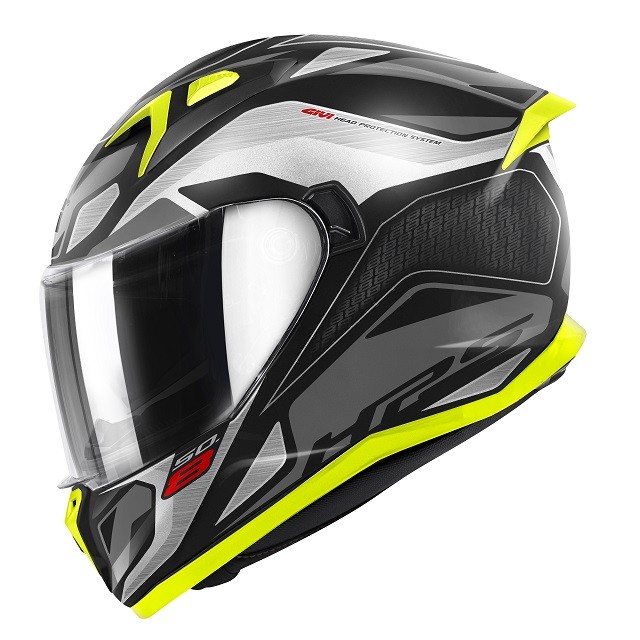 Casco integrale Givi 50.8 BRAVE BLACK TITANIUM YELLOW MATT helmet casque