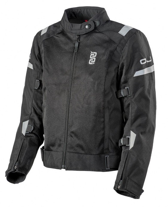 Giacca uomo moto Oj Reef man black estiva traforata summer jacket