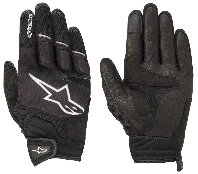 Guanti Alpinestars Atom black white gloves