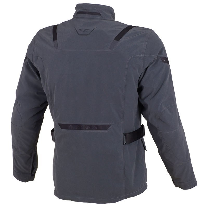 Giacca moto sport touring Macna WP Night Eye scuro jacket
