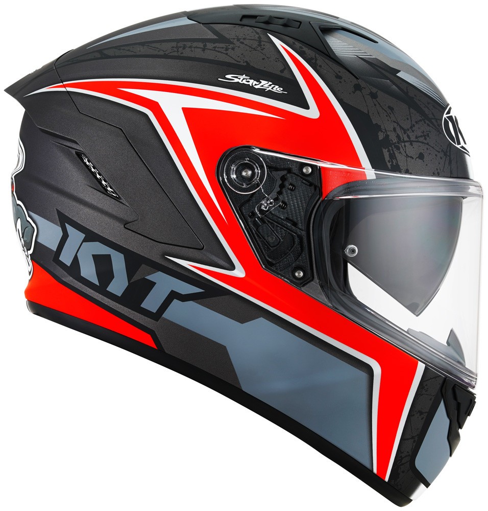 Casco integrale KYT NF-R Mindset red helmet casque
