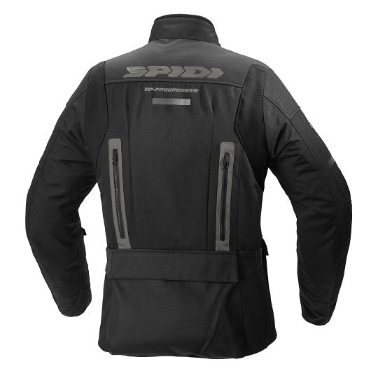Giacca Spidi Traveler 3 H2Out black jacket