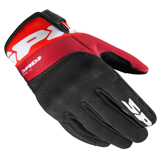 Guanti Spidi Flash-KP black red gloves