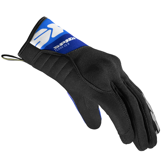 Guanti Spidi Flash-KP nero blu black gloves