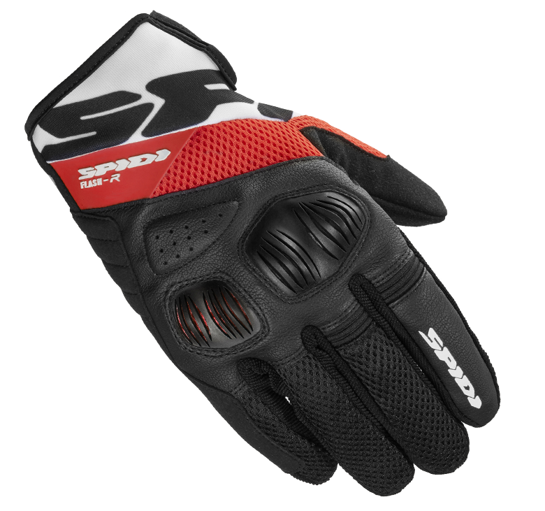 Guanti Spidi Flash-R Evo red gloves