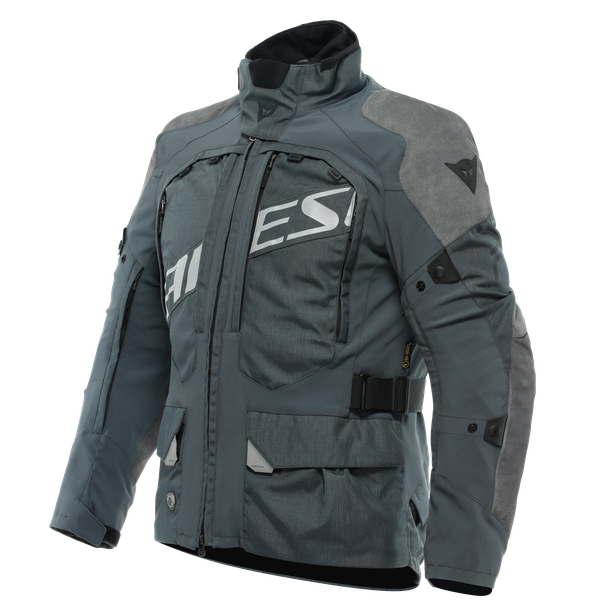 Giacca moto touring adventure Dainese Springbok 3L Absolutshell Iron-Gate jacket