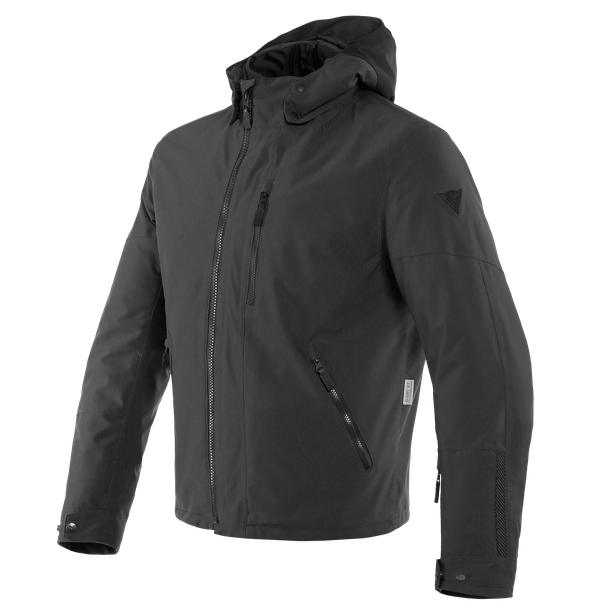 Giacca Dainese Mayfair D-dry gunmetal uomo moto city urban touring adventure nero jacket