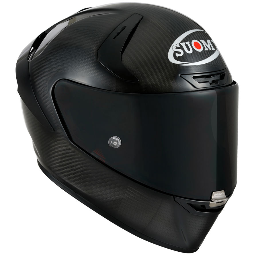 Casco integrale carbonio Suomy Sr-Gp Carbon lucido glossy helmet casque