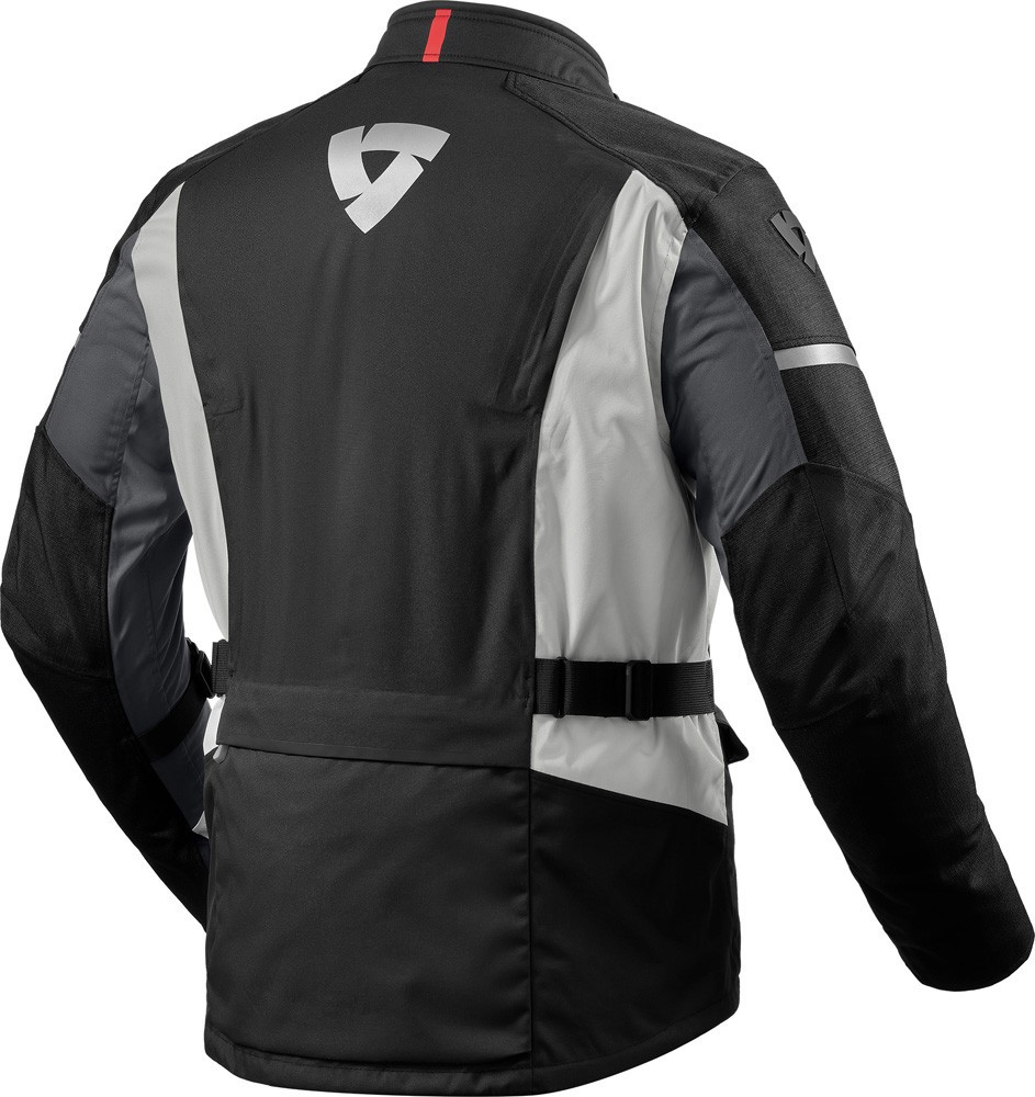 Giacca moto touring Rev'it Horizon 3 H2o nero rosso black red jacket