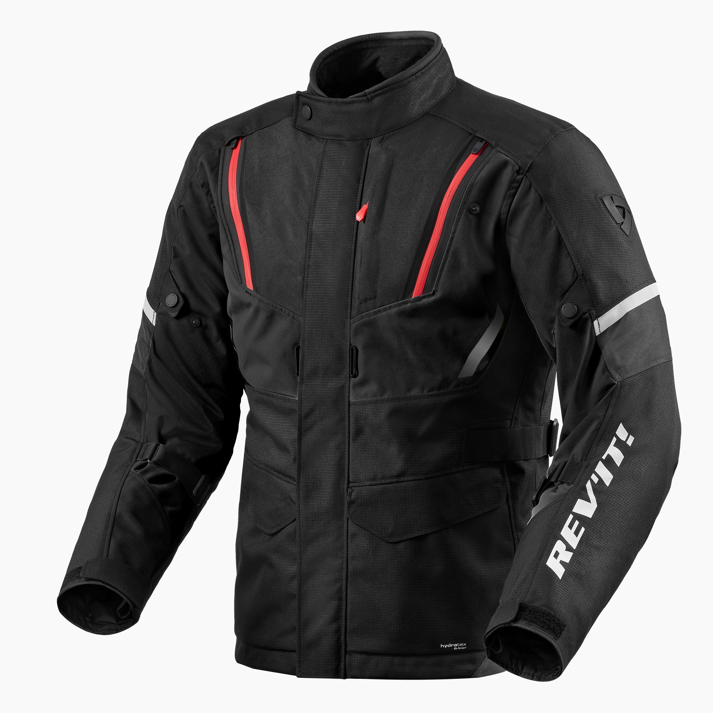 Giacca moto touring Rev'it Move h2o nero black jacket