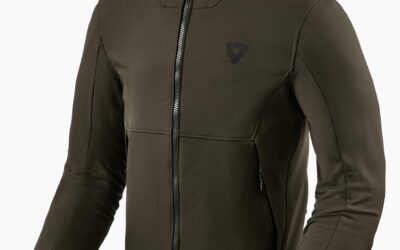 Giacca Revit Parabolica dark green jacket