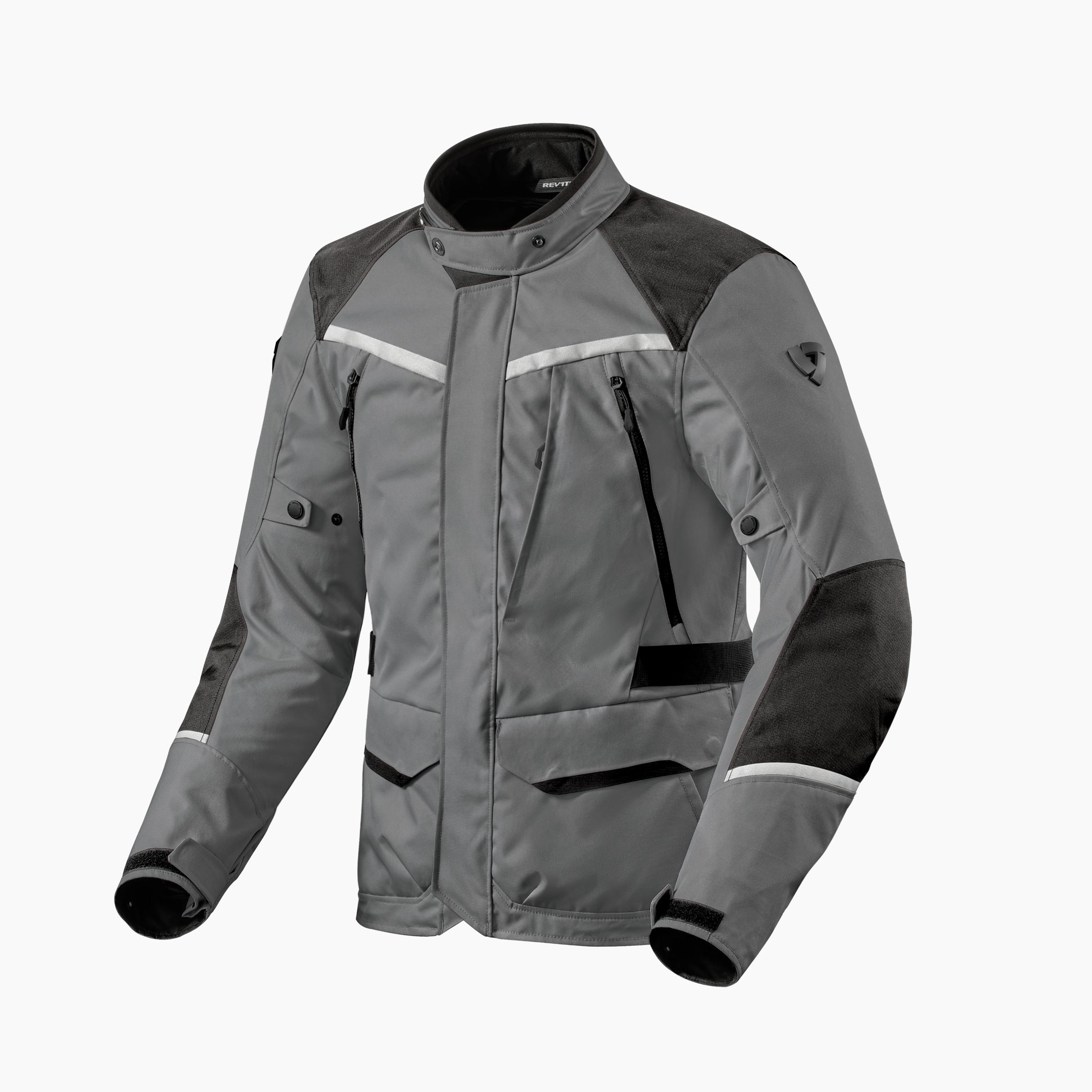 Giacca Revit Voltiac 3 h2o grey black jacket