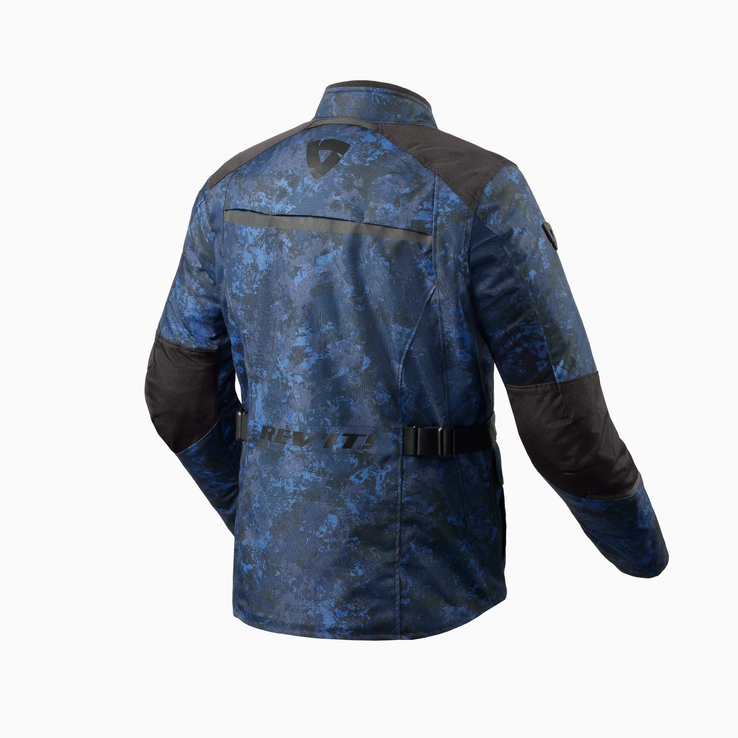 Giacca Rev'it Voltiac 3 H2o camo blu jacket