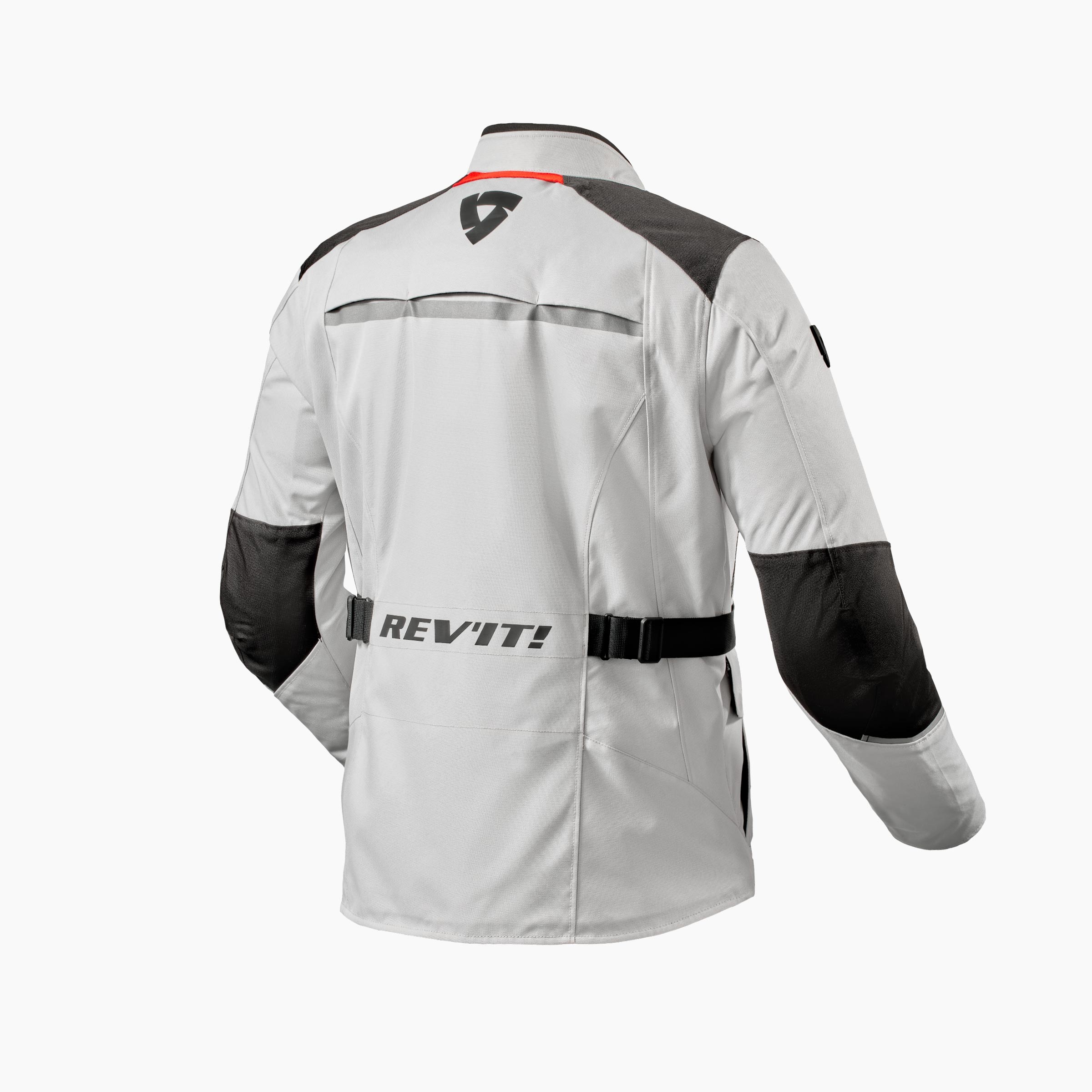 Giacca Rev'it Voltiac 3 H2o argento nero silver black jacket