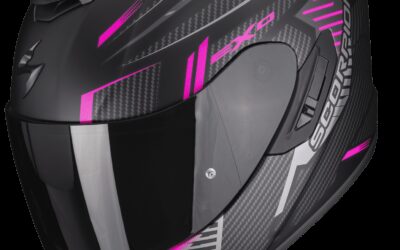 Casco integrale donna Scorpion exo 1400 EVO Shell pink helmet casque