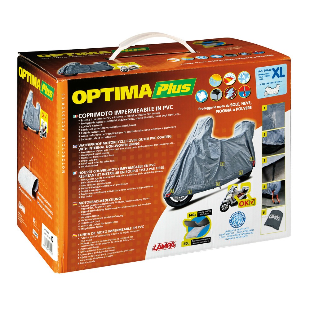 Coprimoto Lampa Optima XL Plus moto cover 90449 copertura