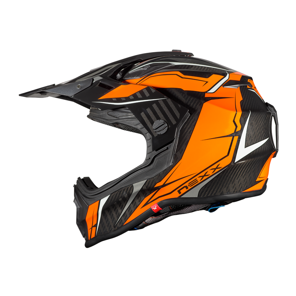 Casco NEXX X.WRL ATIKA orange grey helmet casque integrale moto on off adventure