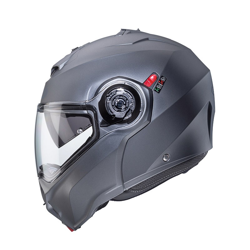 Casco Caberg Duke EVO grigio opaco gun metal matt flip-up helmet casque