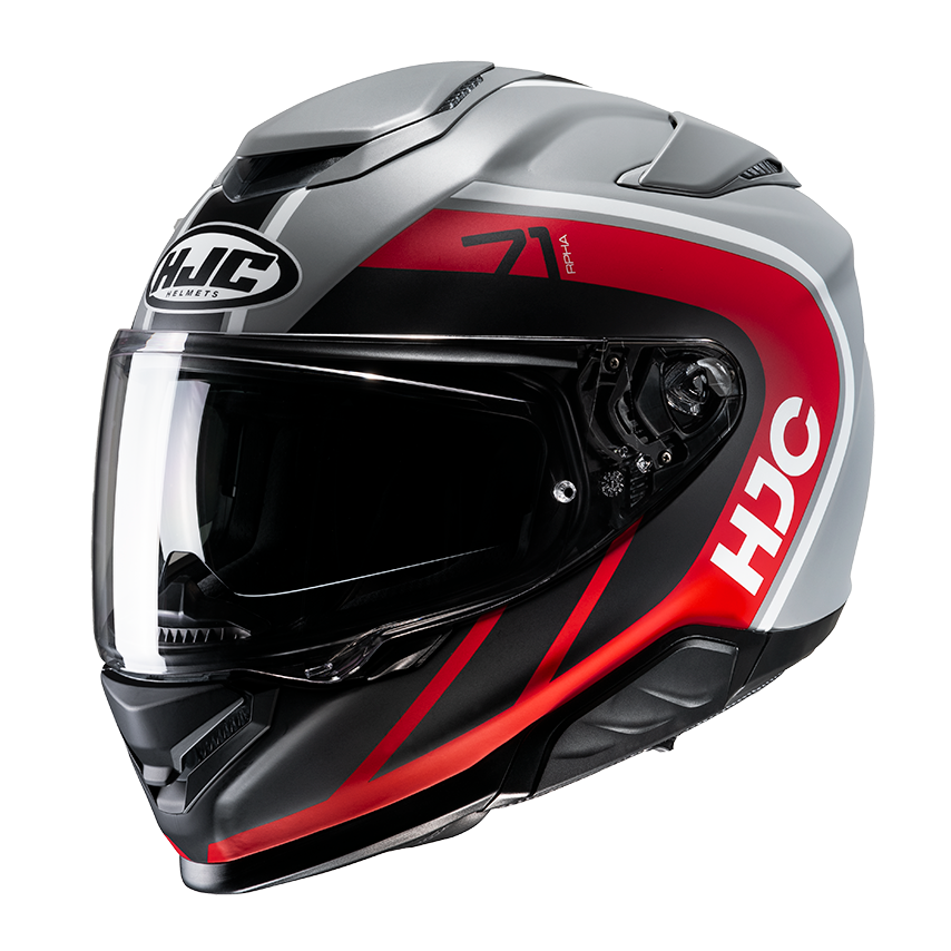 Casco integrale moto fibra Hjc Rpha 71 MAPOS Mc1SF ROSSO RED helmet casque