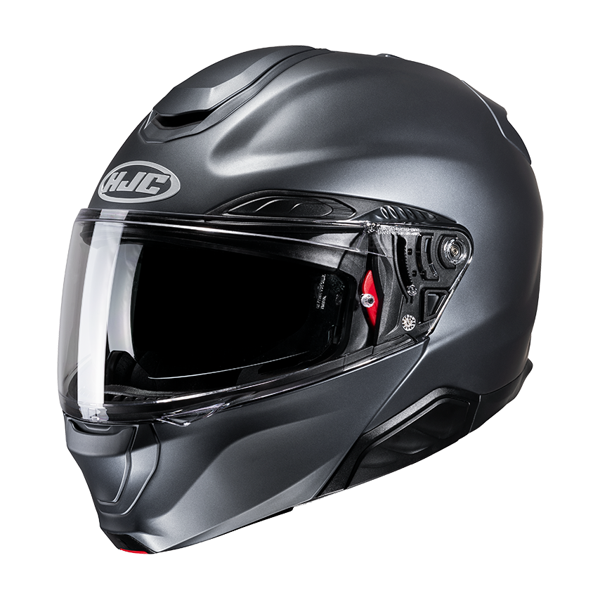 Casco modulare Hjc Rpha-91 SEMI FLAT ANTRACITE helmet