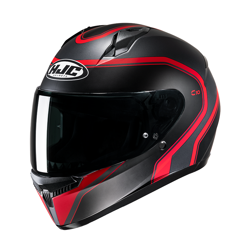 Casco integrale Hjc C10 ELIE red MC1SF helmet casque