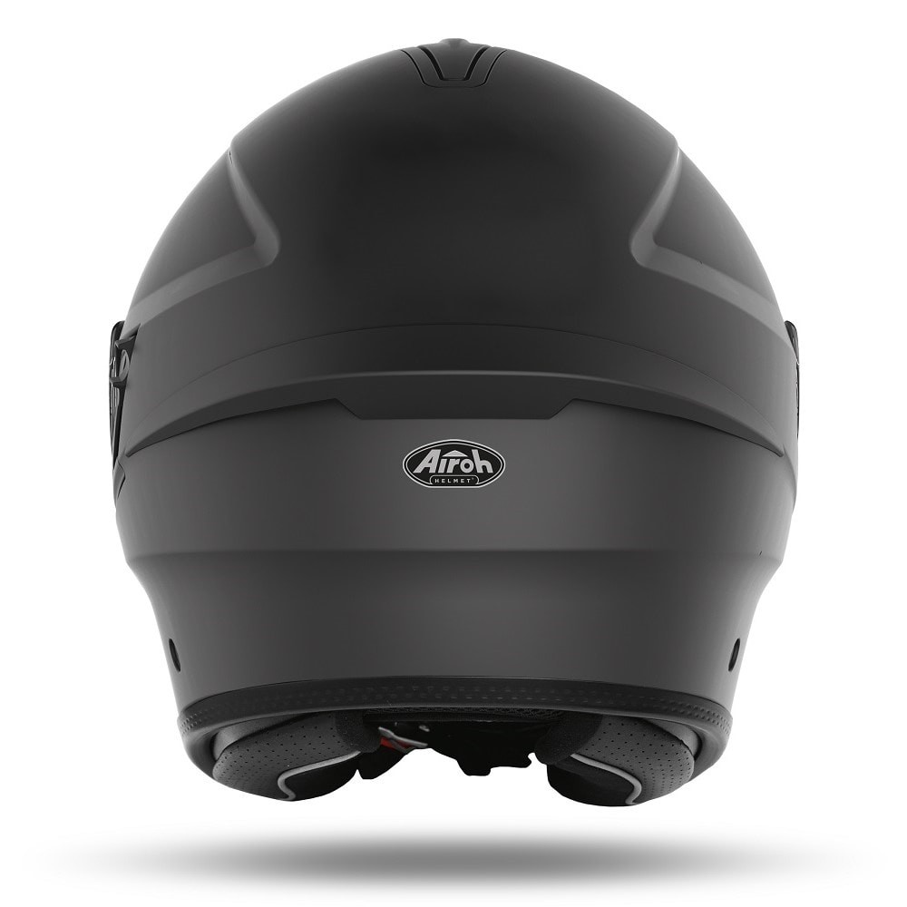 Casco fibra jet moto scooter Airoh H.20 dark grey matt helmet casque