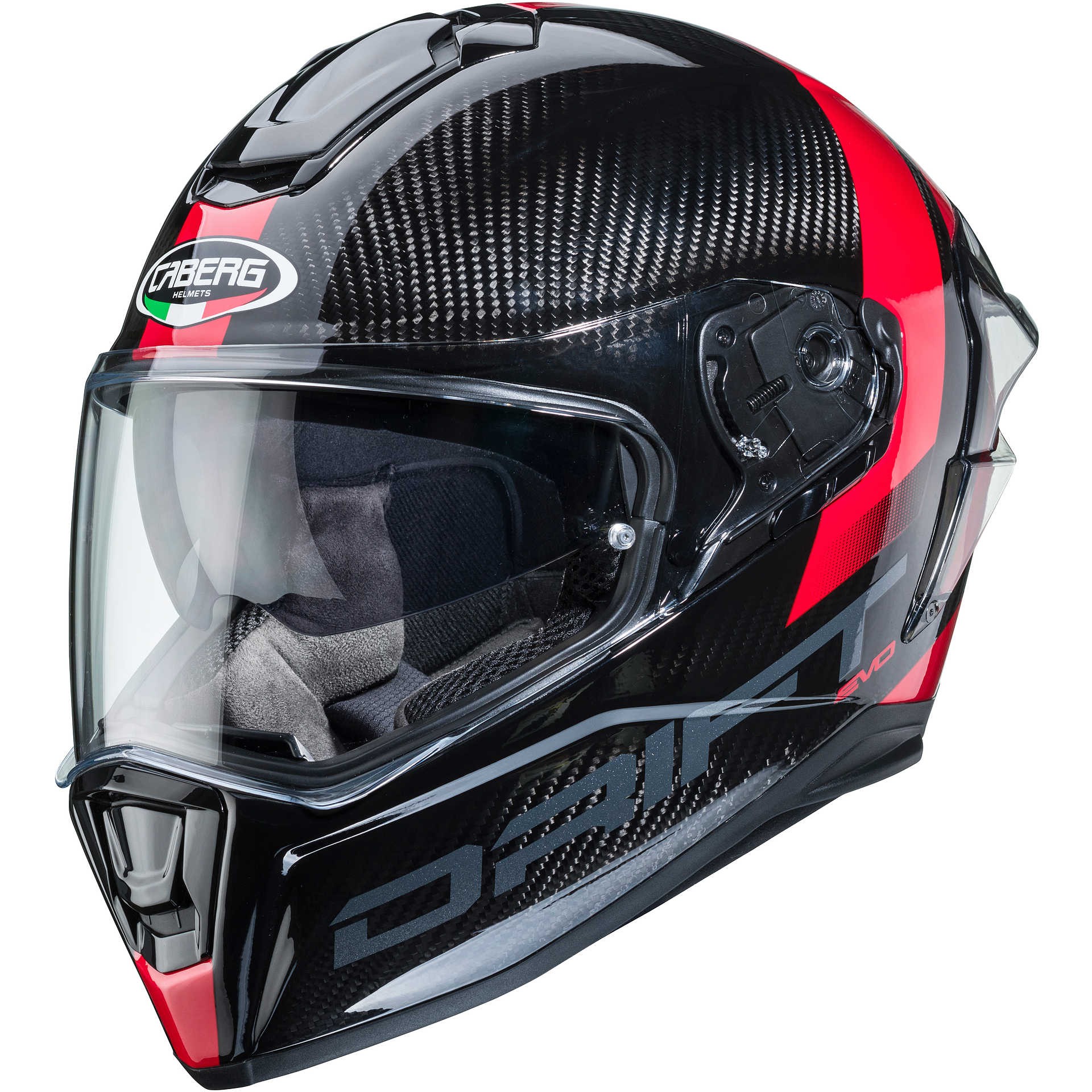 Casco integrale moto Caberg Drift Evo Carbon SONIC RED helmet casque