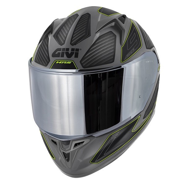 Casco integrale moto Givi 50.9 ENIGMA grigio opaco giallo matt grey yellow Helmet casque