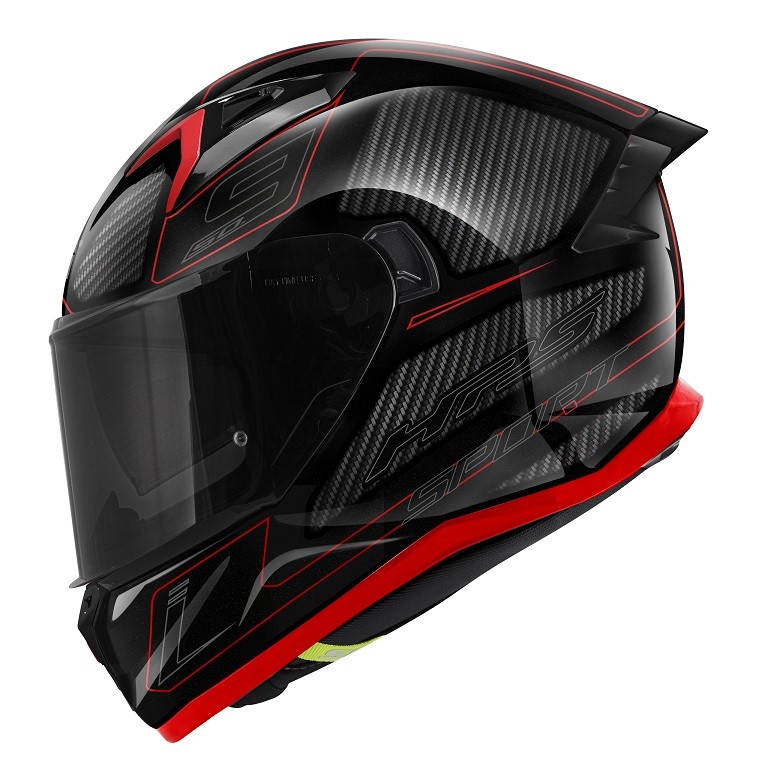 Casco integrale moto Givi 50.9 ENIGMA nero rosso black red Helmet casque