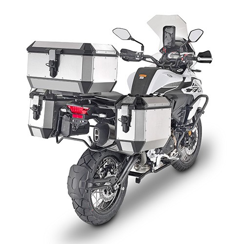 Bauletto Valigia Givi ALA56A TREKKER ALASKA 56 lt Alluminio monokey Top Case