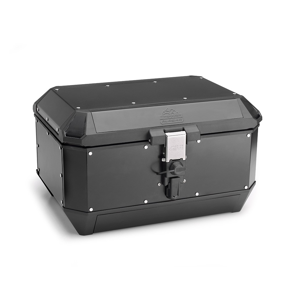 Bauletto Valigia Givi ALA56B TREKKER ALASKA 56 lt Alluminio nero monokey Top Case