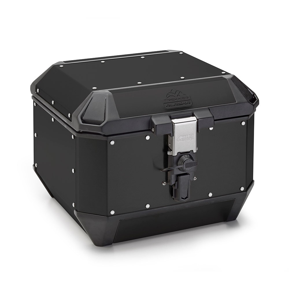 Bauletto Valigia Givi ALA44b TREKKER ALASKA 44 lt Alluminio NERO black monokey Top Case