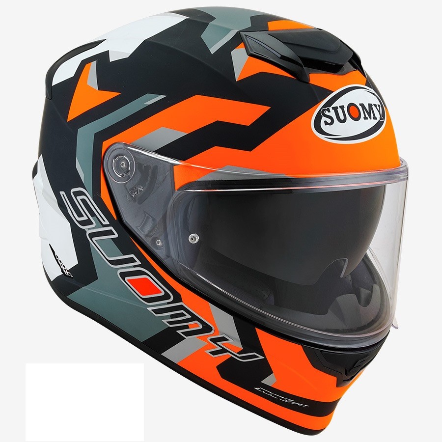 Casco integrale Suomy Stellar SWIFT MATT ORANGE helmet casque