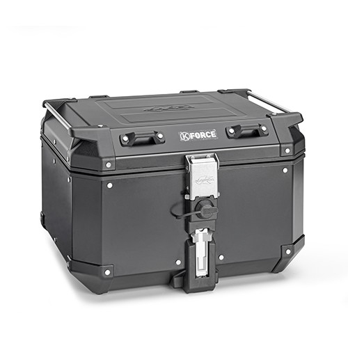 Bauletto Valigia moto KAPPA KFR420B K Force 42 lt Alluminio nero black monokey Top Case