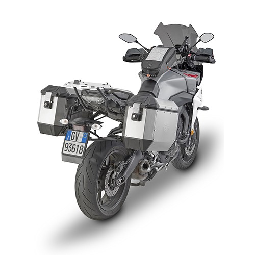 Coppia Valigie laterali moto KAPPA KMS36APACK2 K-MISSION Alluminio 36 litri monokey Side Cases