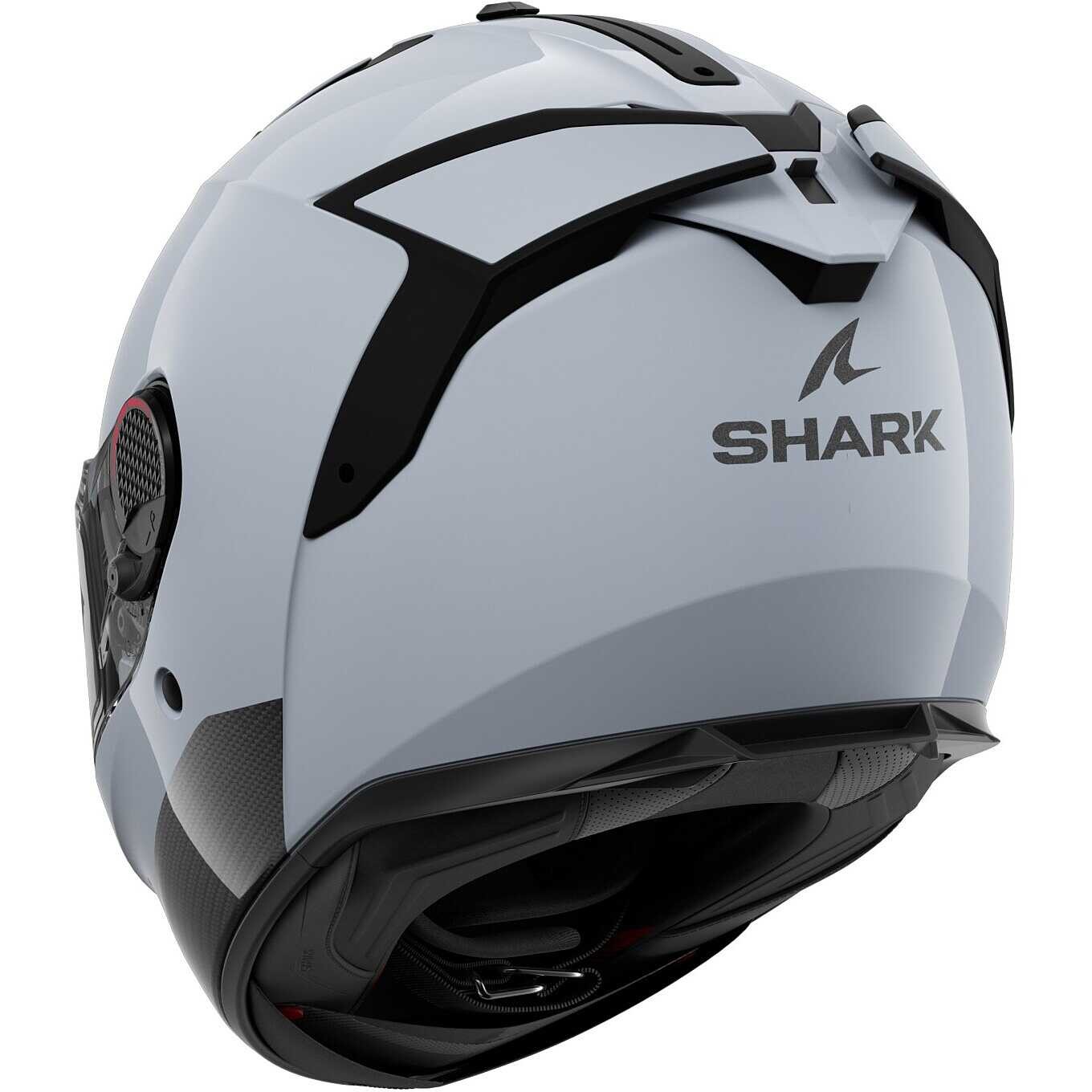 Casco integrale fibra carbonio moto Shark Spartan GT PRO BIANCO LIGHT WHITE helmet casque