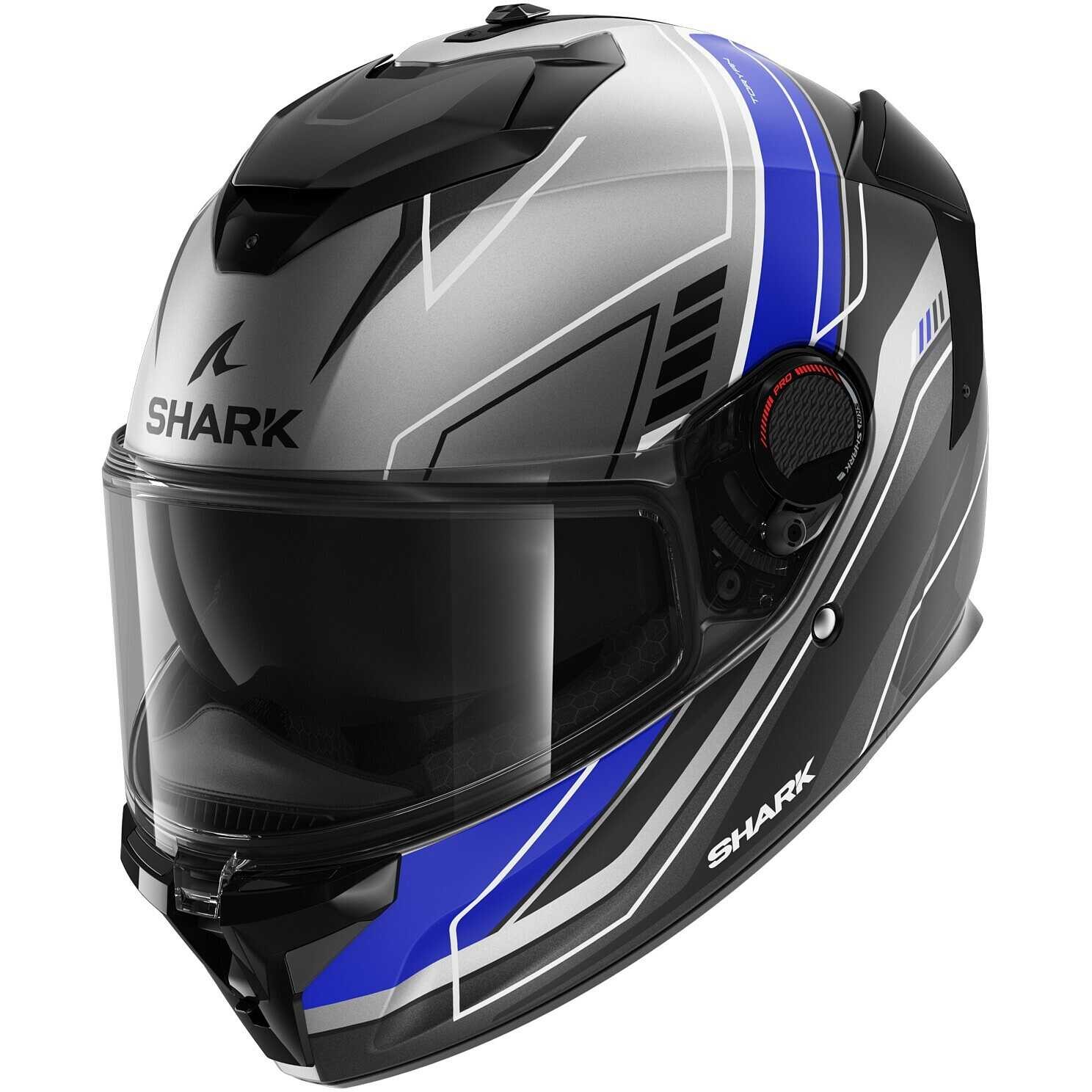 Casco integrale Shark Spartan GT PRO TORYAN BLU helmet casque