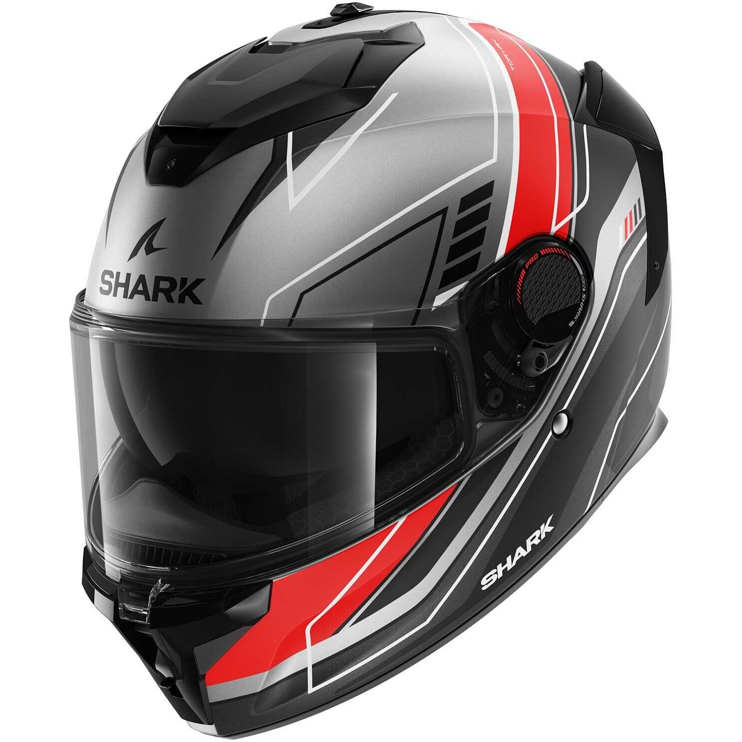 Casco integrale Shark Spartan GT PRO TORYAN RED helmet casque