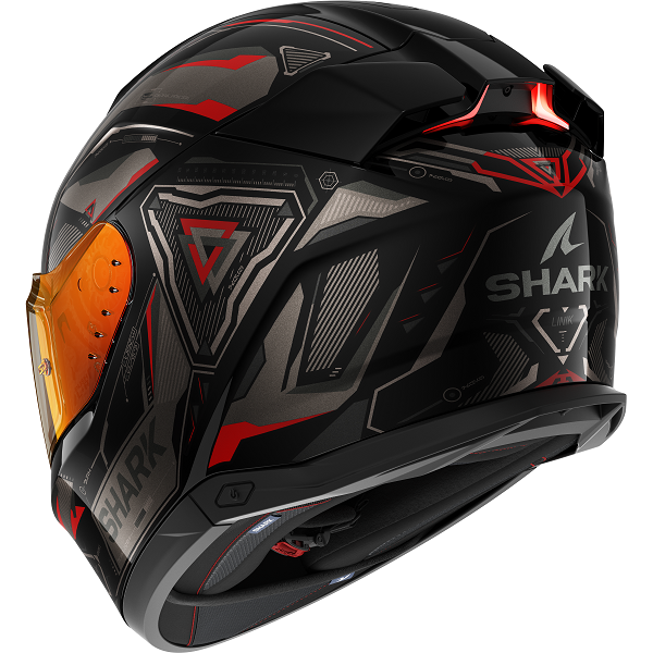 Casco integrale Shark SKWAL I3 LINIK ROSSO RED helmet casque
