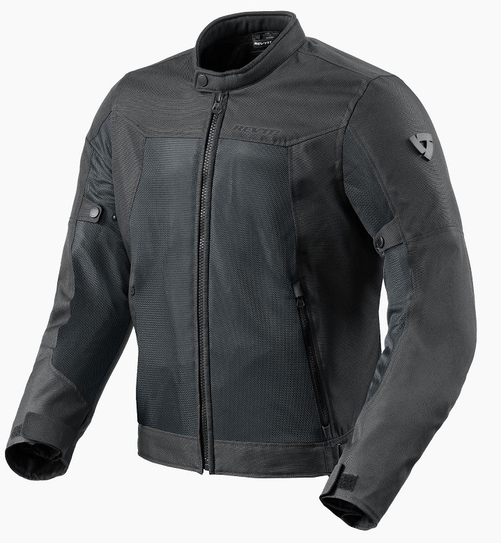 Giacca moto estiva traforata Rev'it Eclipse 2 grigio grey mesh perforated summer jacket