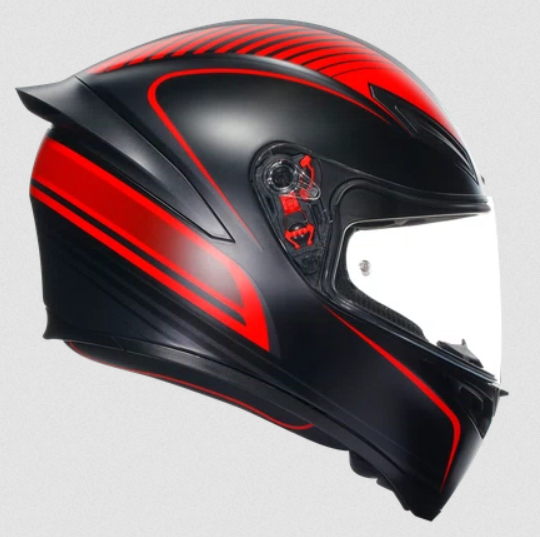 Casco integrale Agv K1 S WARMUP RED E2206 helmet