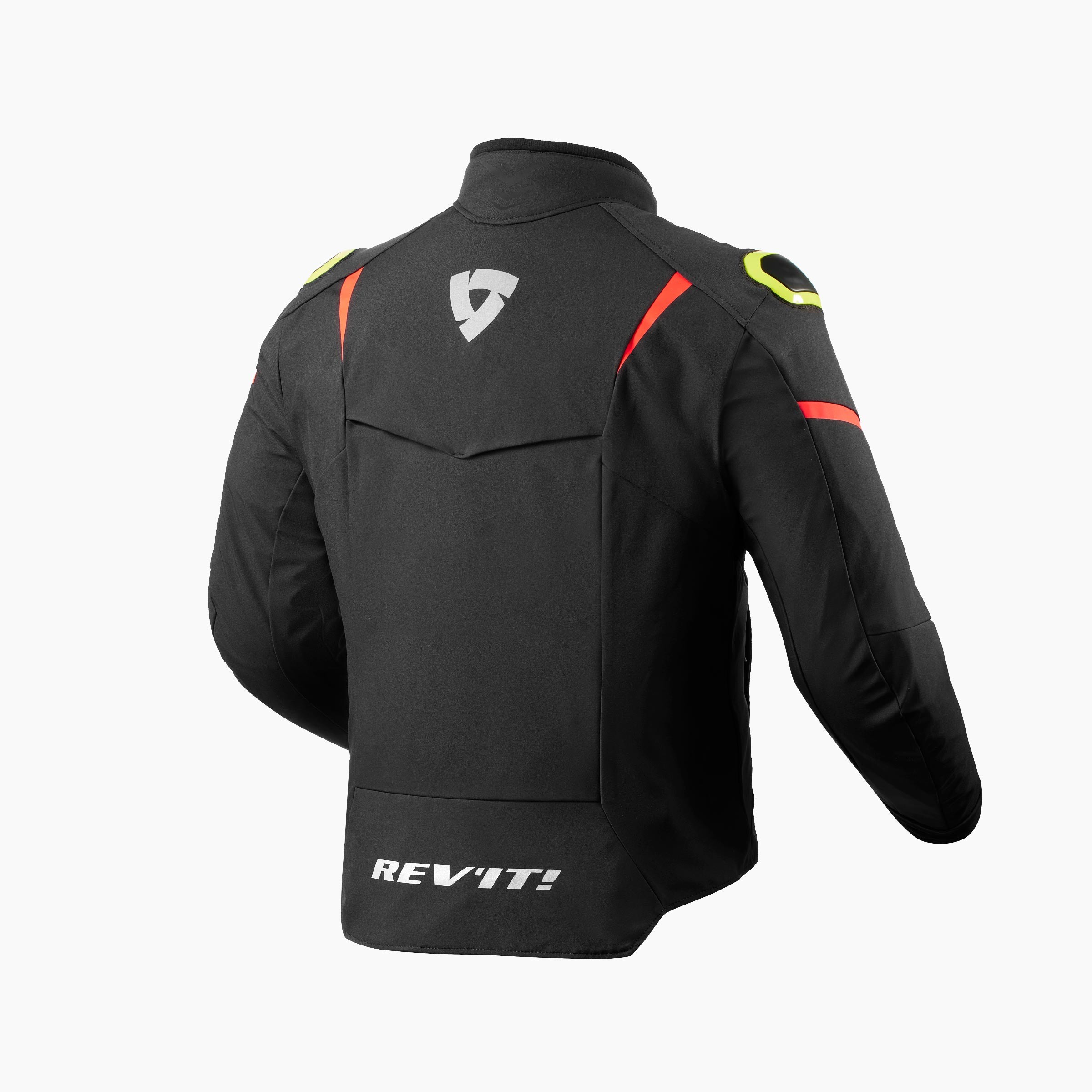 Giacca moto Rev'it HYPERSPEED 2 h2o nero giallo rosso black yellow red jacket