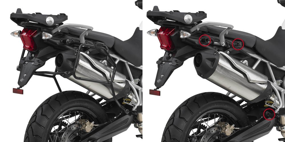 Telai laterali Givi PLR6409 TRIUMPH TIGER 800 XC XR Side Frame