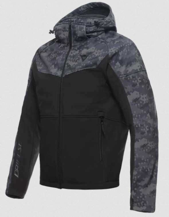 Giacca moto Dainese Ignite Tex black camo-gray jacket