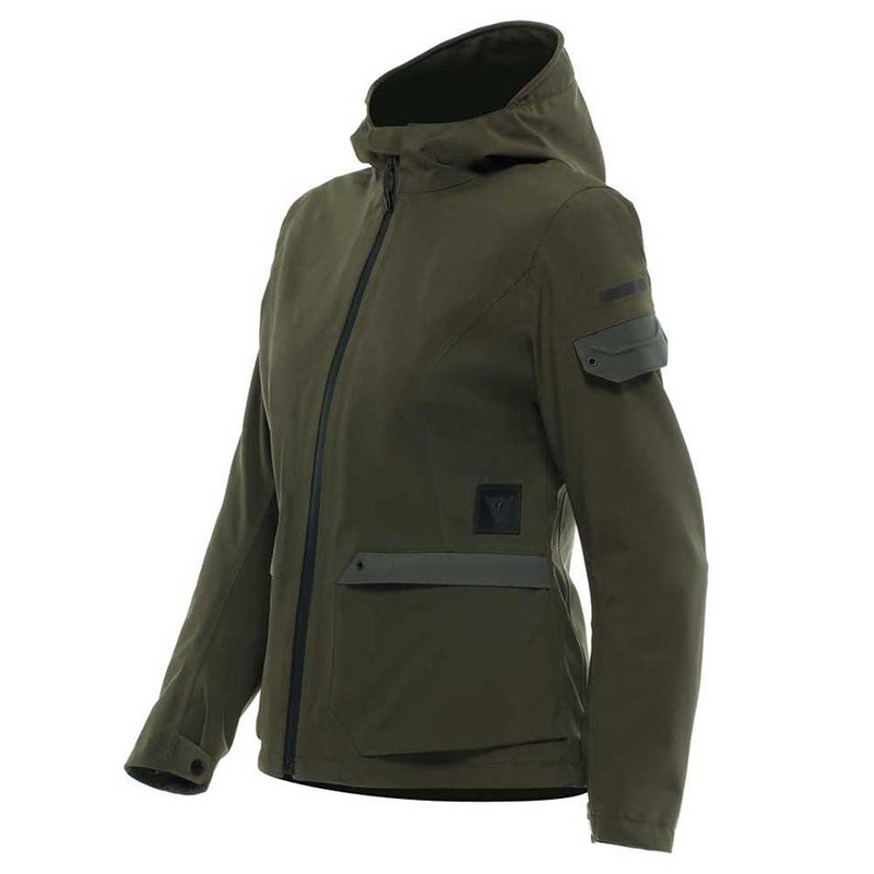 Giacca donna moto CENTRALE ABSOLUTESHELL PRO verde green jacket